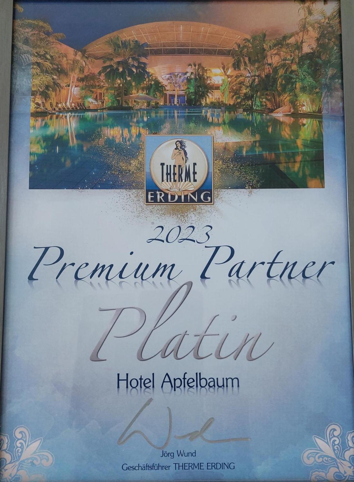 Hotel Apfelbaum Эрдинг Экстерьер фото